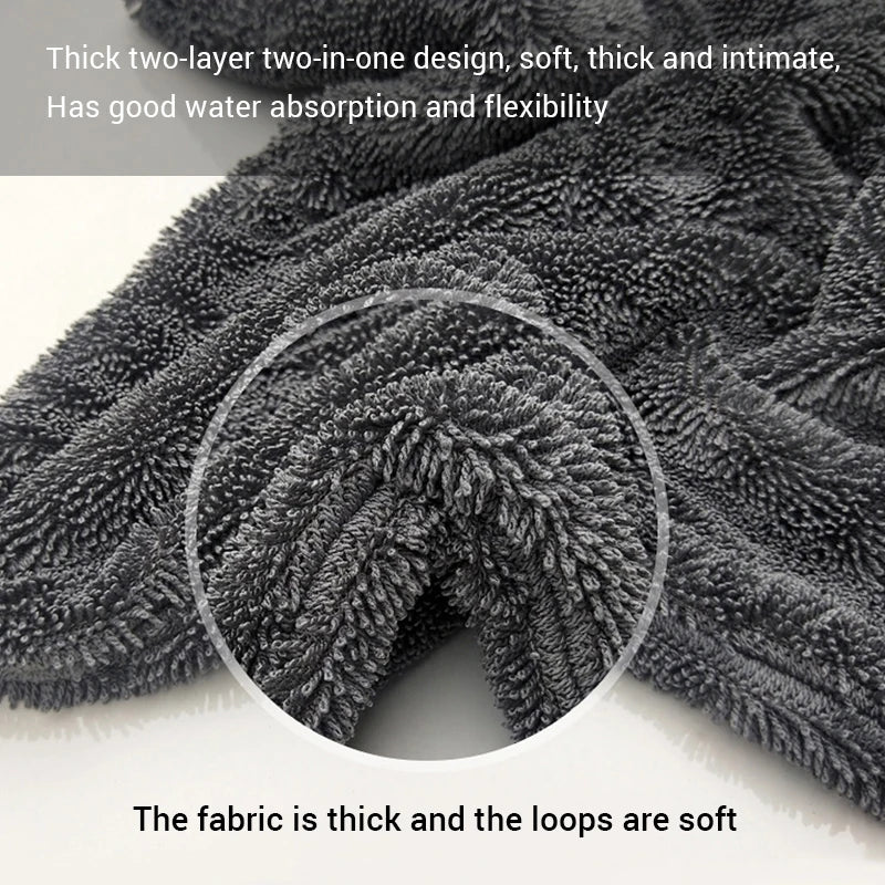 Microfiber Super Absorbent Car Wash Cleaning Cloth