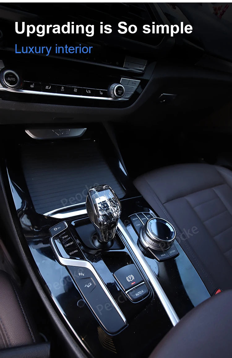 3 Piece Crystal Gear Shift Knob