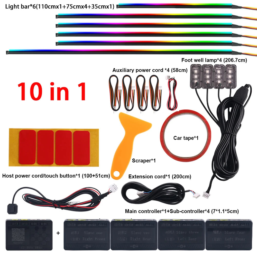 Car Ambient Light Kit Bmw F chassis