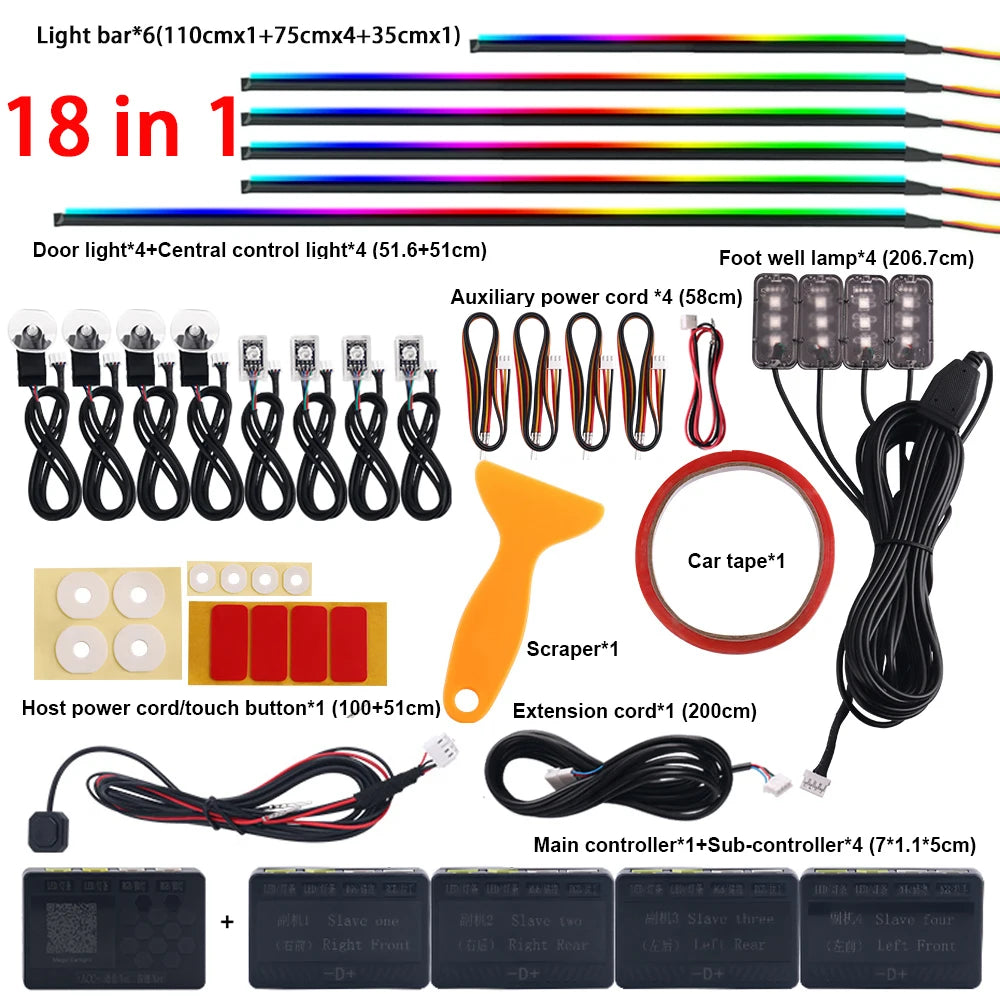 Car Ambient Light Kit Bmw F chassis