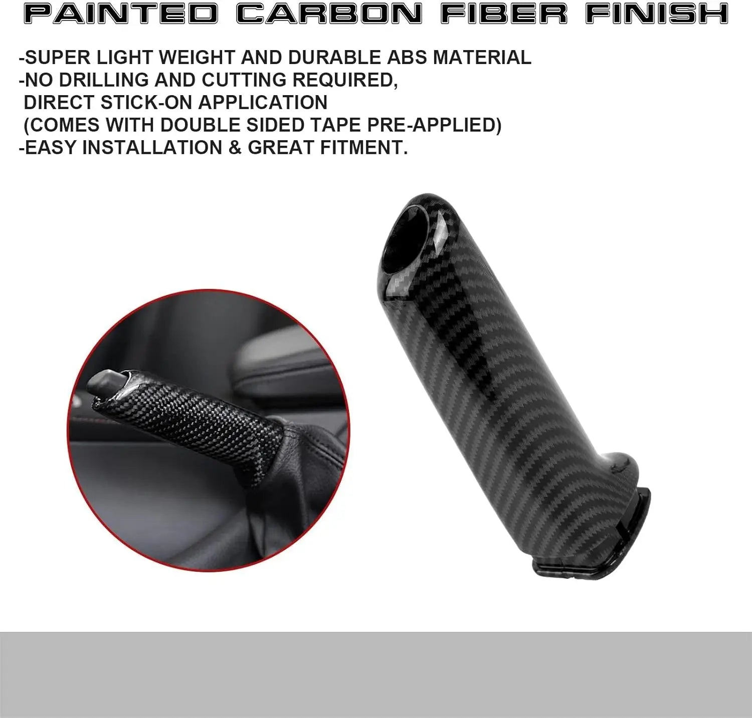 Car Handbrake Grip Cover