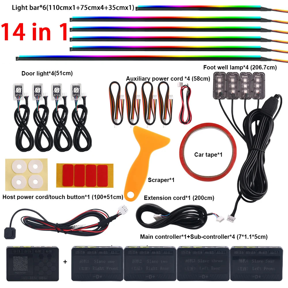 Car Ambient Light Kit Bmw F chassis