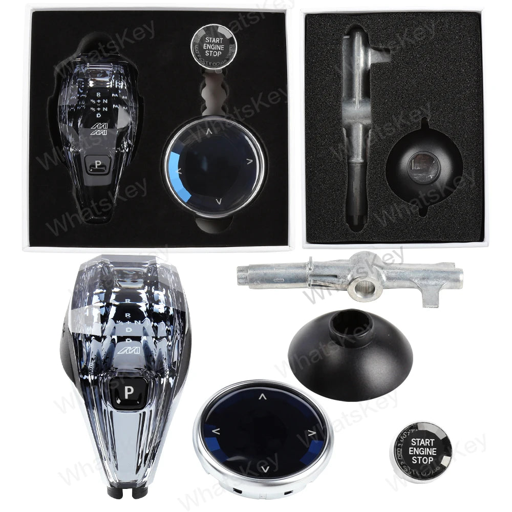 3 Piece Crystal Gear Shift Knob