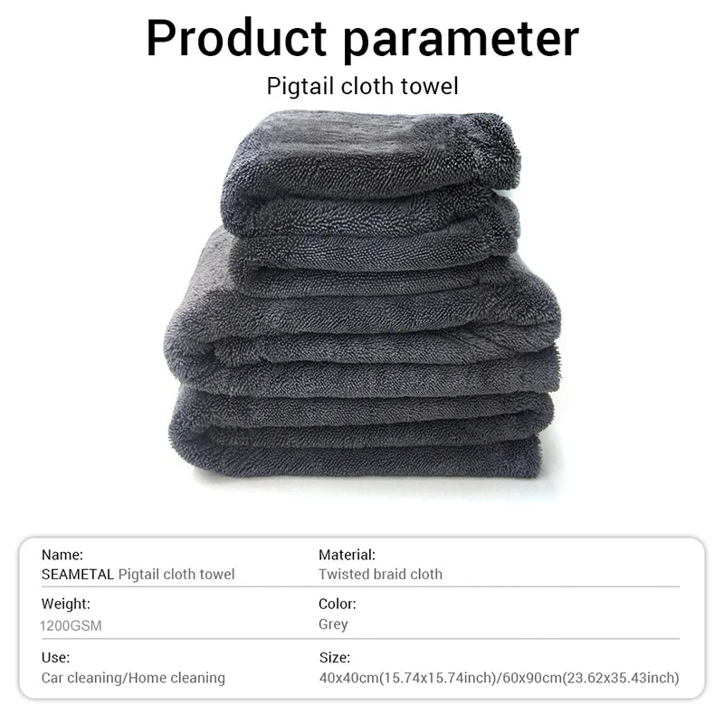 Microfiber Super Absorbent Car Wash Cleaning Cloth